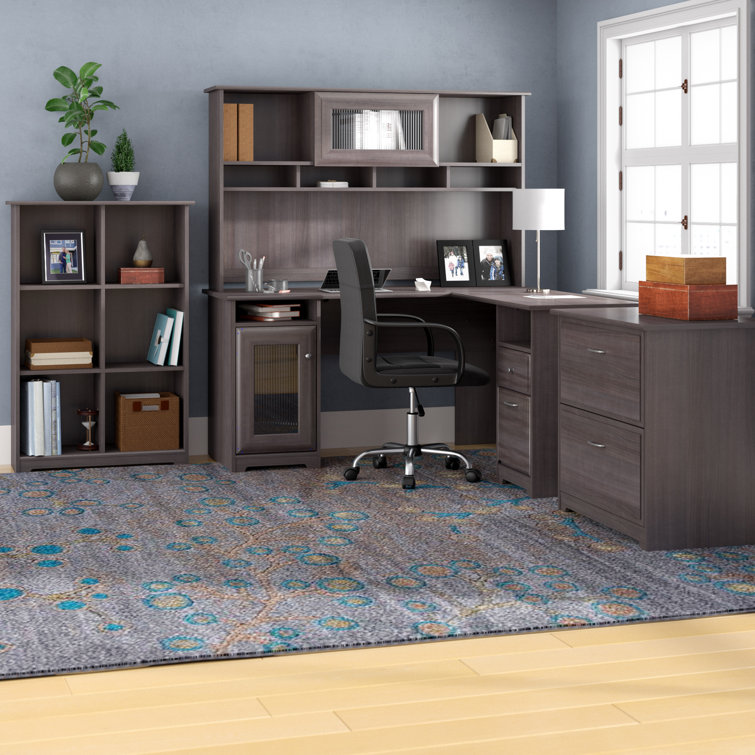 Red Barrel Studio® Hillsdale 4 Piece Office Set with Hutch & Reviews